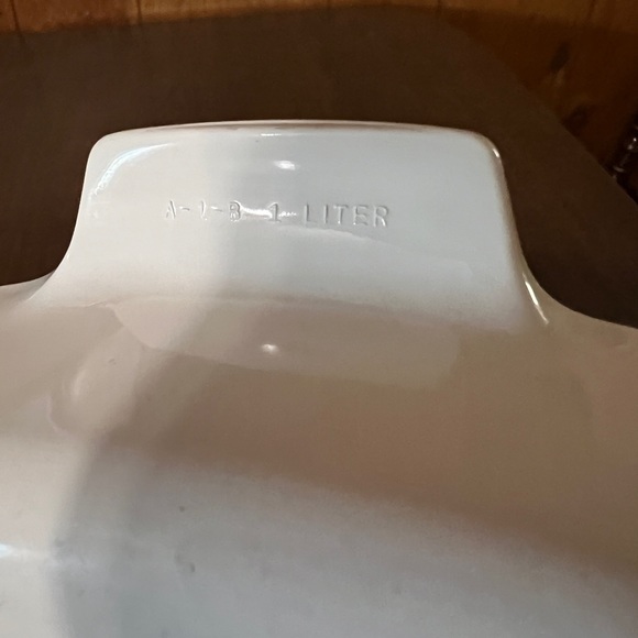 CORNING WARE CORELLE A-1-B 1 Liter Symphony Blue & Pink Flowers Square Casserole - Picture 11 of 14